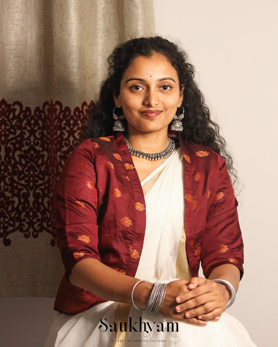 Pure Soft Pattu Overcoat