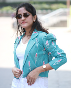 Pure Ikkat Handloom Cotton Jacket