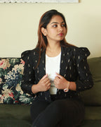 Raw silk Jacket