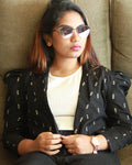 Raw silk Jacket