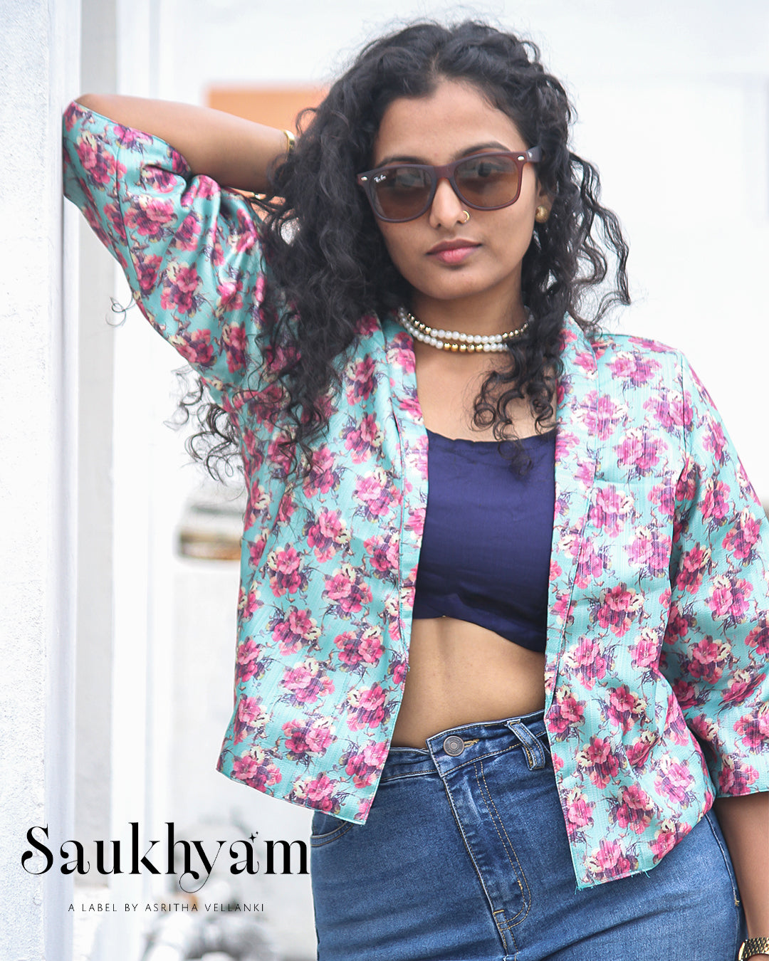 Dola Silk Floral Overcoat