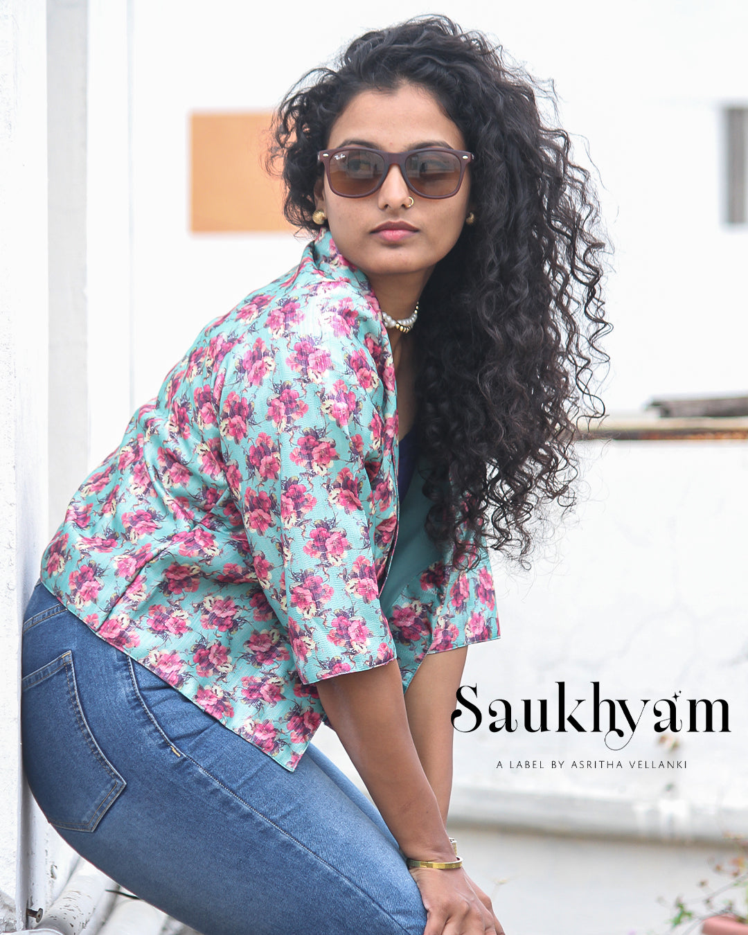 Dola Silk Floral Overcoat